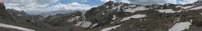панорама верховьев р.Ганза