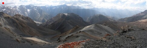 панорама с хребта