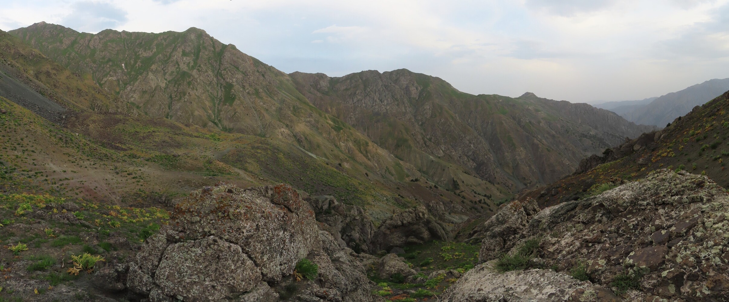    . view of the river Oldjar valley