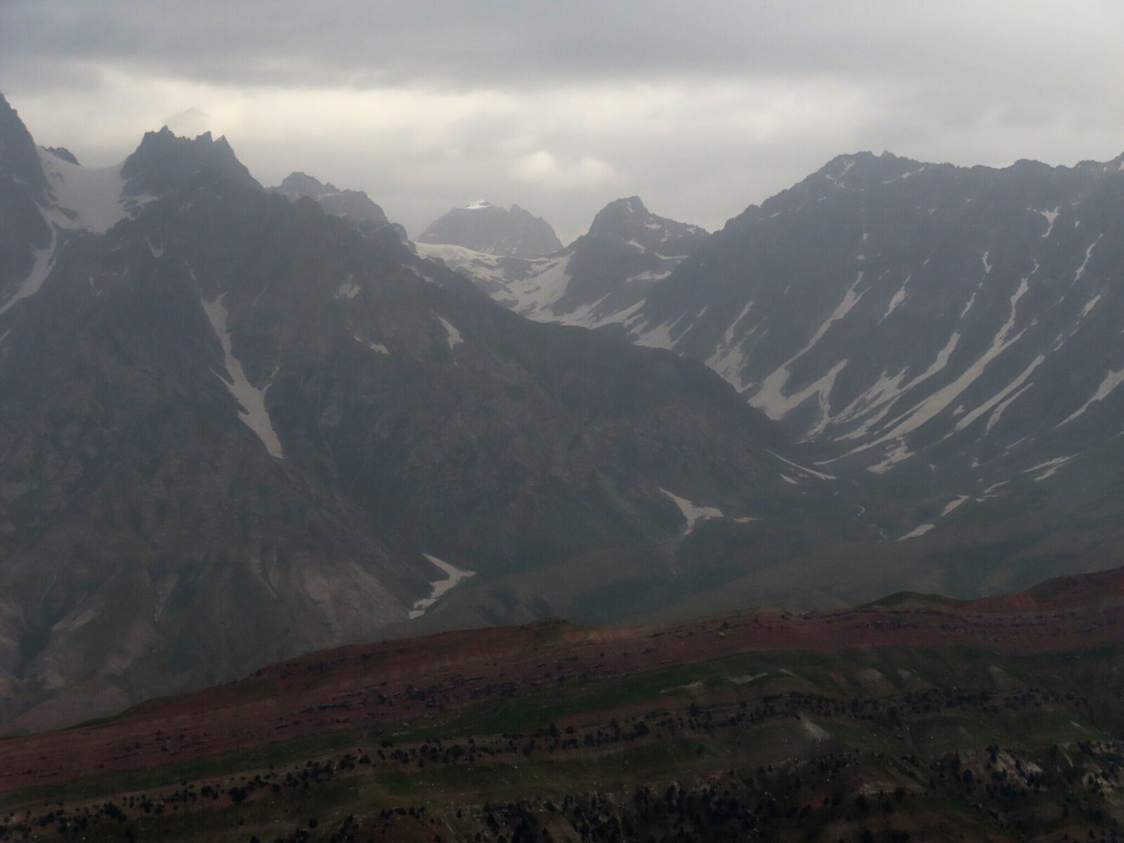       valley of Khazarkhana river and Petrogradsky pass