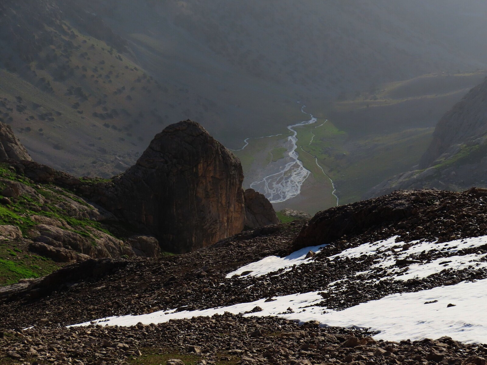    . view to the valley of Chapdara river