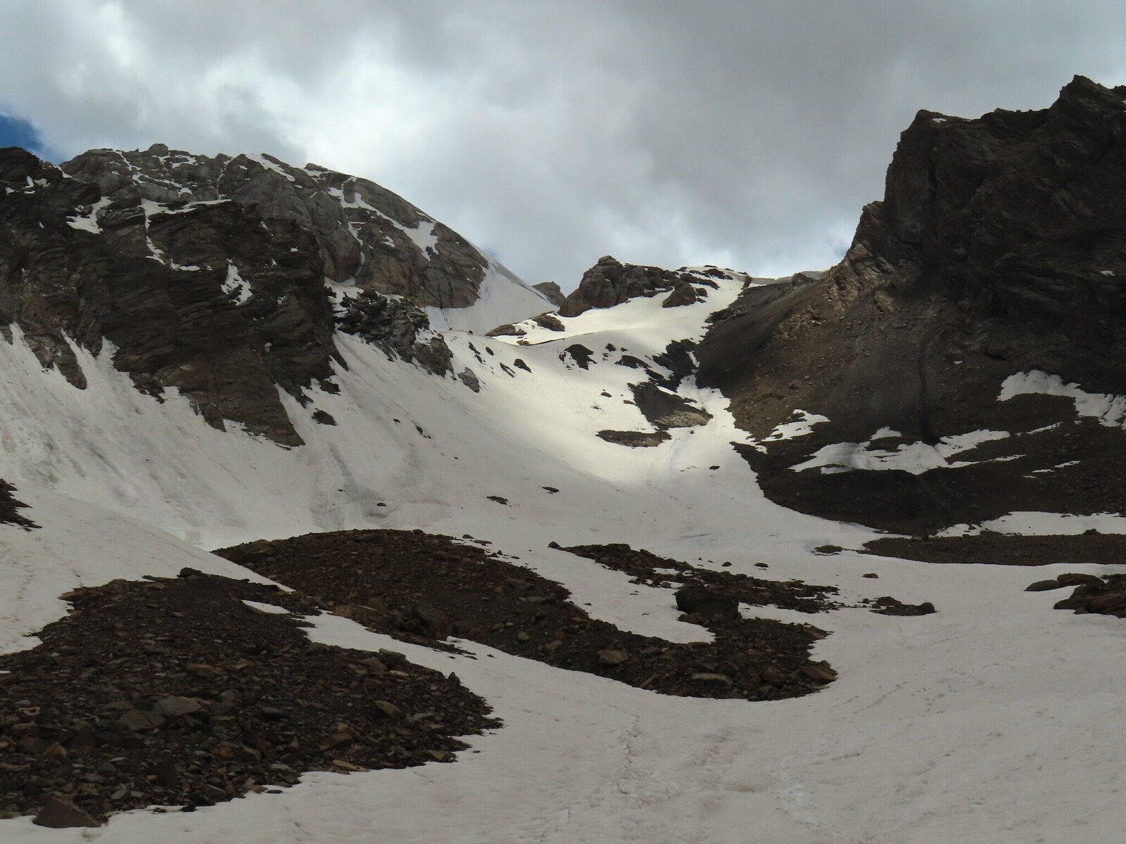 вид на пер.Звериный с севера view of the Zveriny pass from north