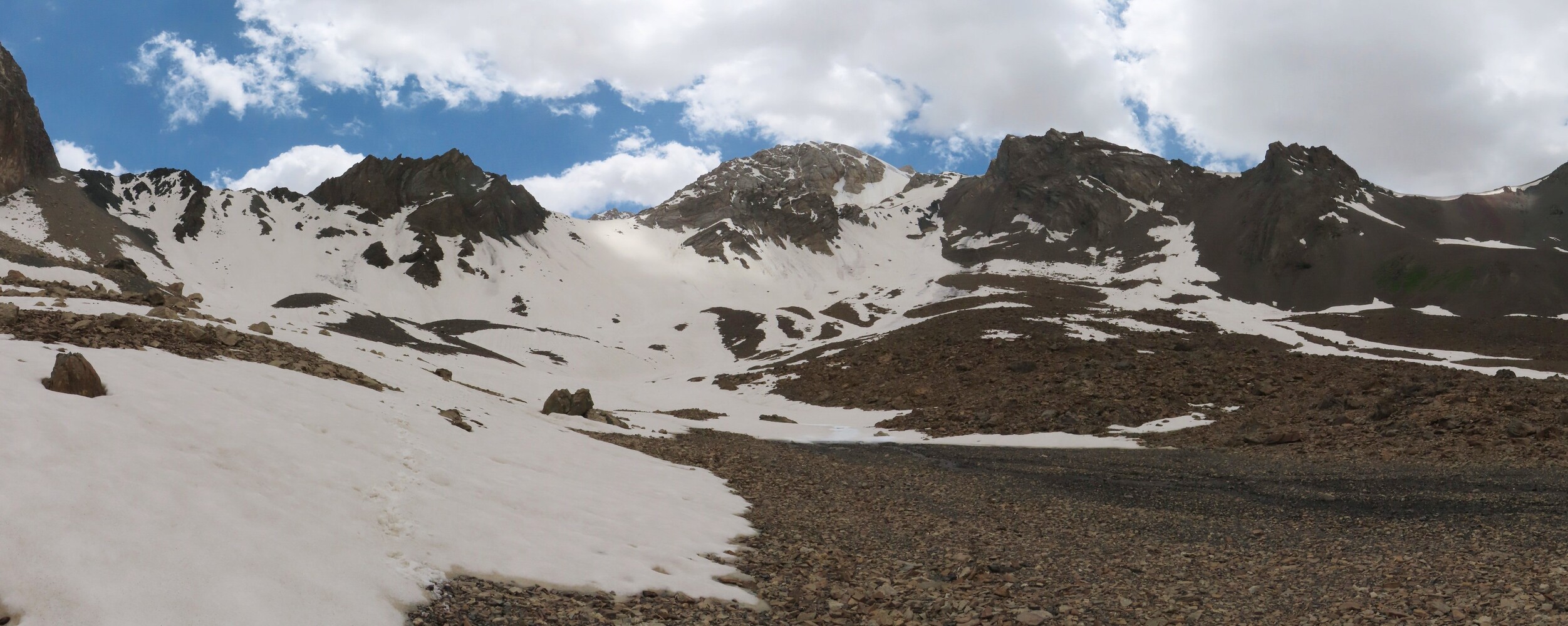       view of all passes from the valley
