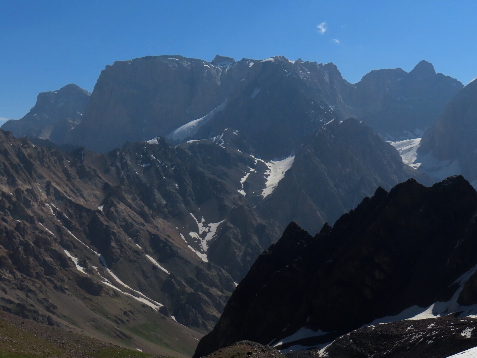      view towards Zamok (Castle) mountain