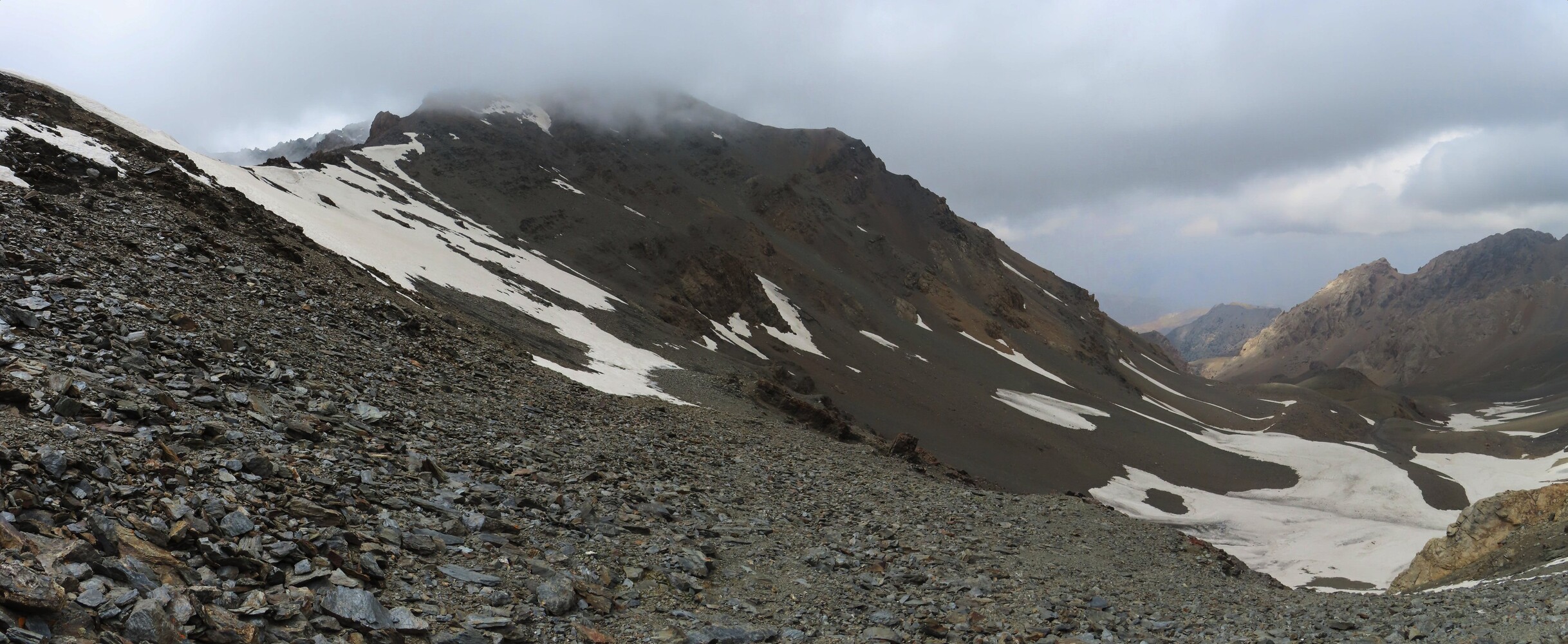     The northern side of Revat pass