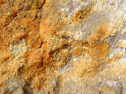     color salts on stones