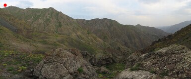    . view of the river Oldjar valley
