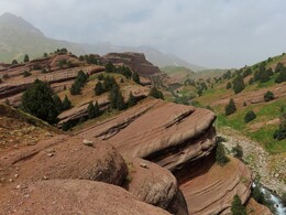      the path goes on top of cliffs