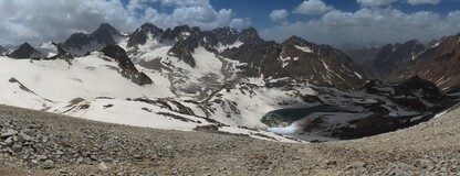   .   view from Vstrech pass to the west