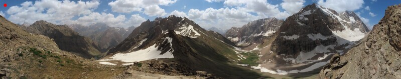      -2 panorama from the ridge above Poltava-2 pass