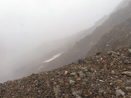       . view from the TSHI pass towards Ozerny pass