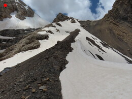       view in the direction of Saddle of Pushnovat pass