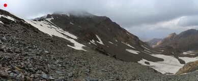     The northern side of Revat pass