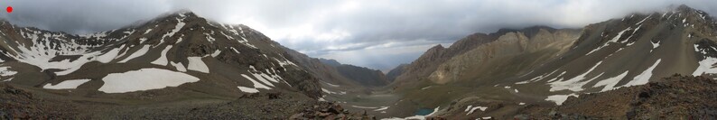       circular panorama from the hill above the camping place