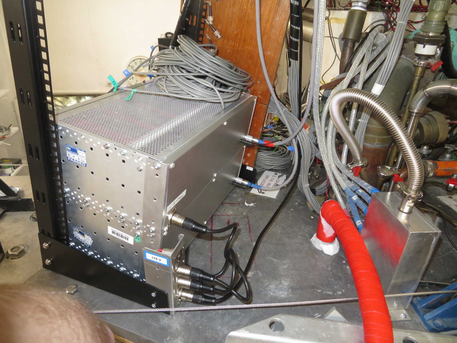 second block installed