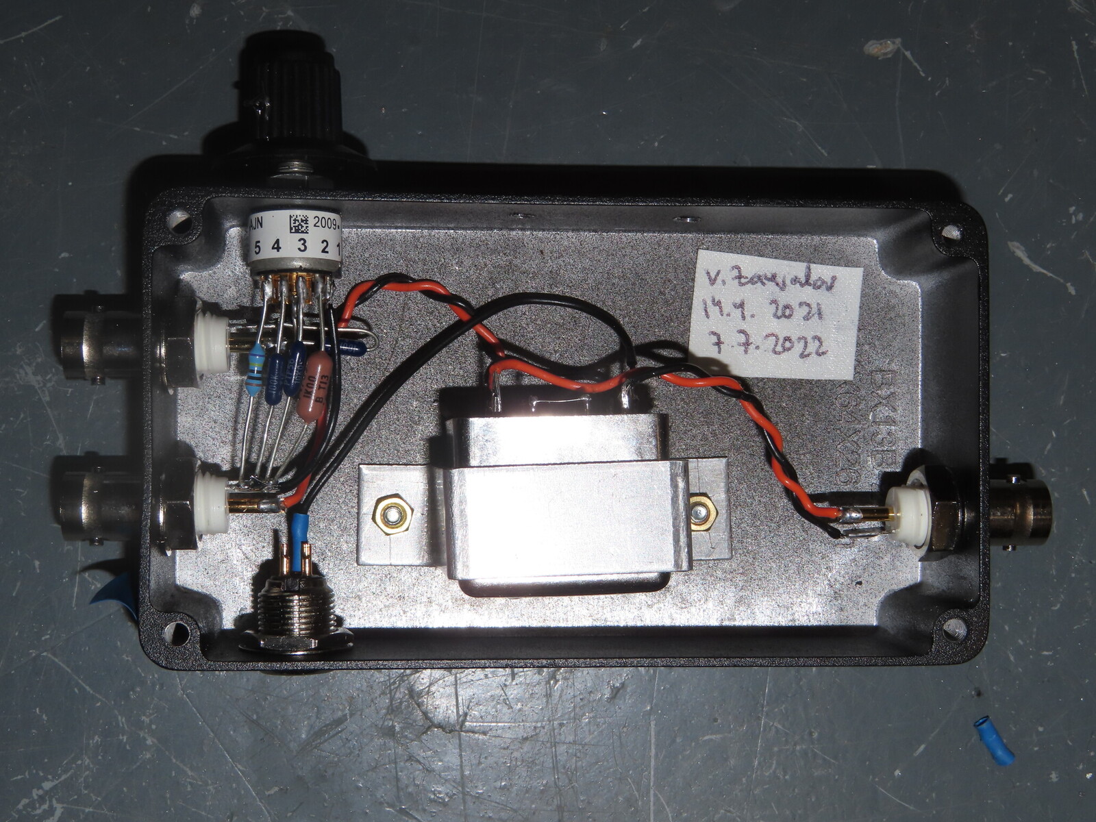 drive box with switch