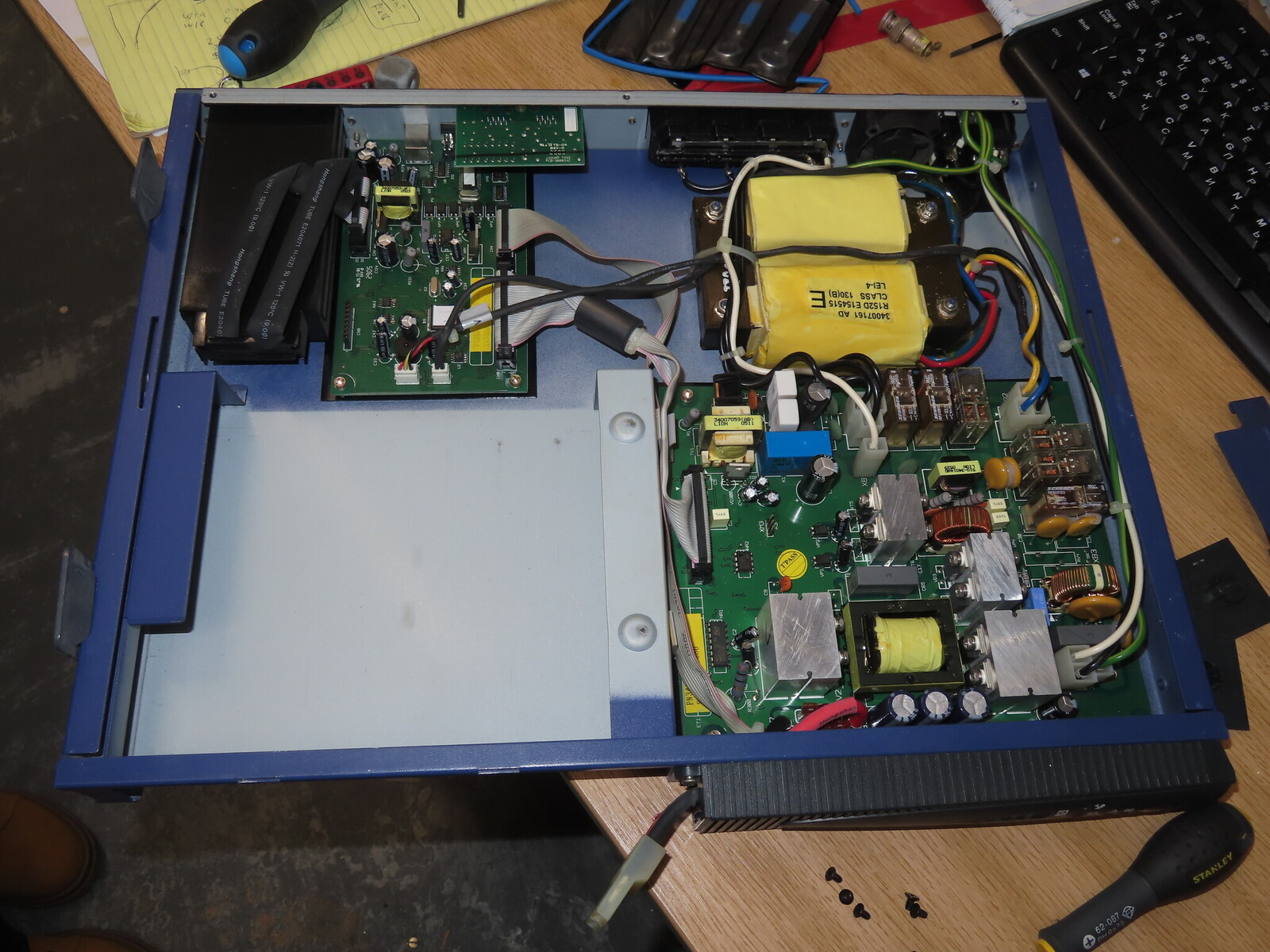 replacing batteries in UPS