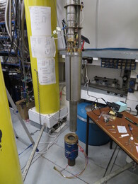 first run of the cryostat