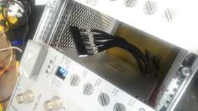 old front panel connection: unexpected connections between lines possible