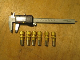 new Swagelock connectors for N2 traps