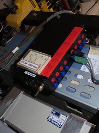 bath heater box ("green connector")