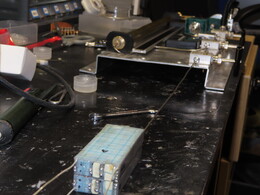 all vibrating wires are installed, leak testing inner cells, 13.08.2022
