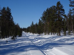 ����� � ��������� (Saariselk&auml; - Vuotso), 17 ������ 2017